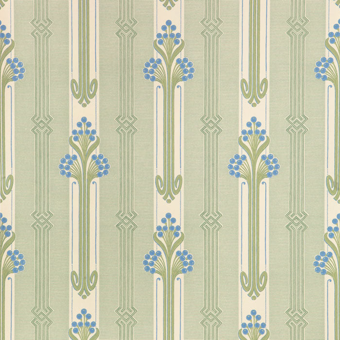 Blauw Botanisch - DU13-0008 - Image1 - Gammalsvenska Papper - 008-13