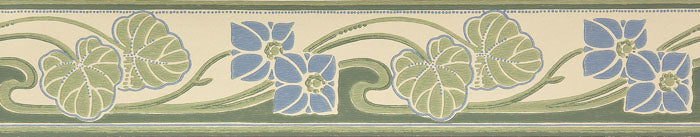 Blauw Botanisch - DU32-0059 - Image1 - Gammalsvenska Papper - 059-32