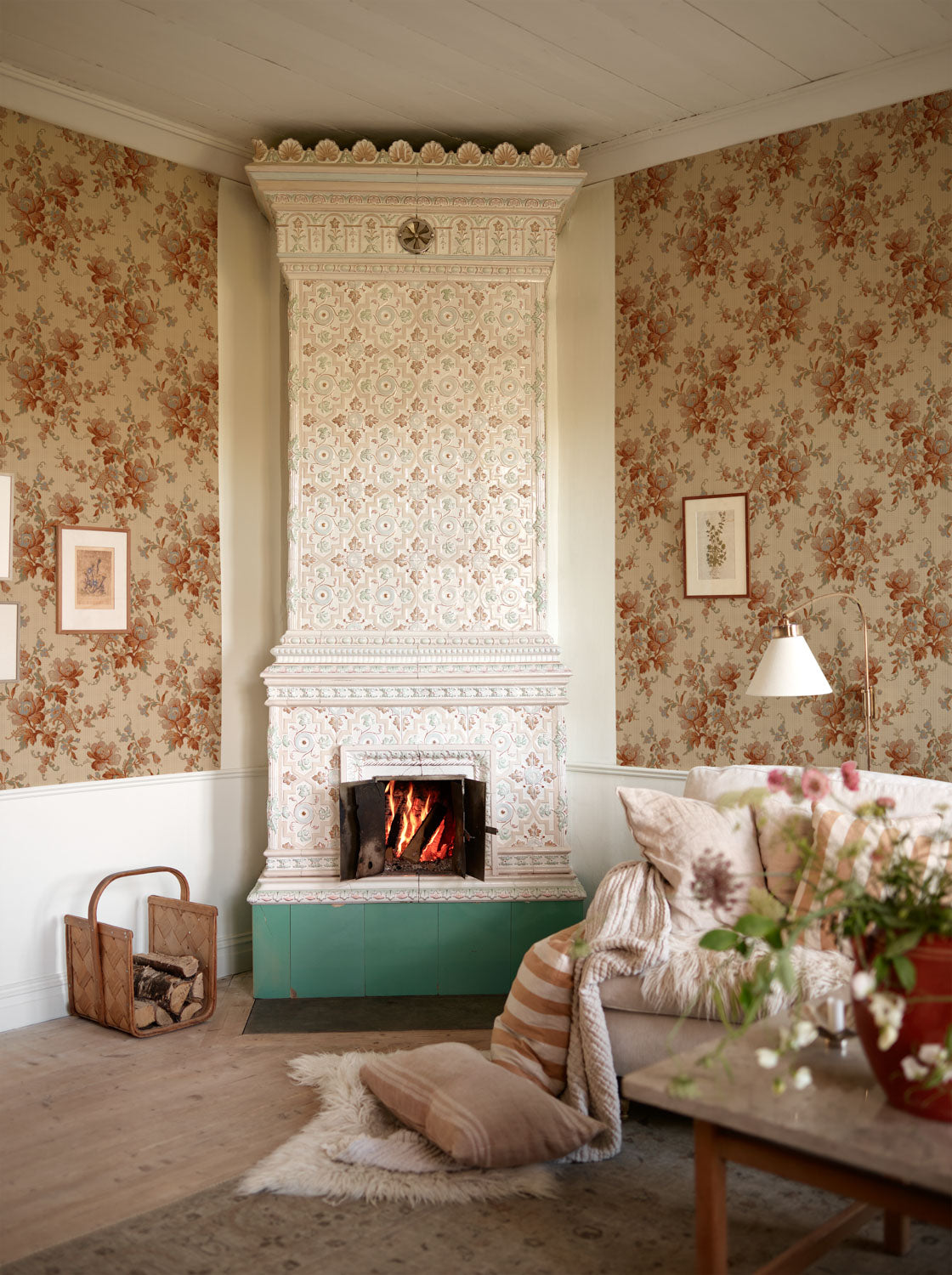 Beige Klassiek - DU01-0099 - Image2 - Gammalsvenska Papper - 099-01