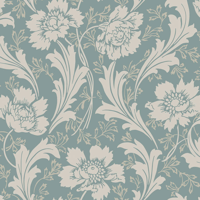 Blauw Klassiek - DU04-0100 - Image1 - Gammalsvenska Papper - 100-04