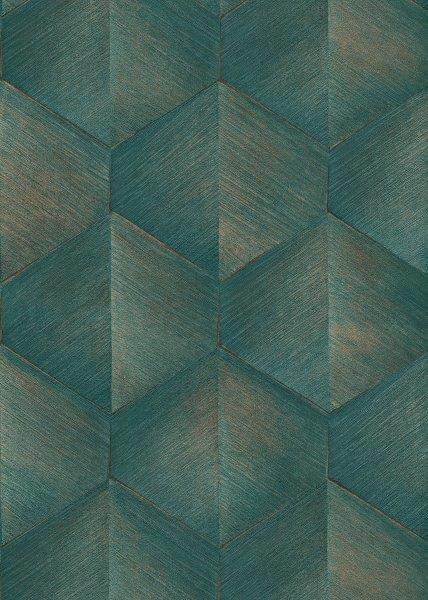 Turquoise Grafisch - ER19-0370 - Image1 - Fashion for Walls 4 - 1037019