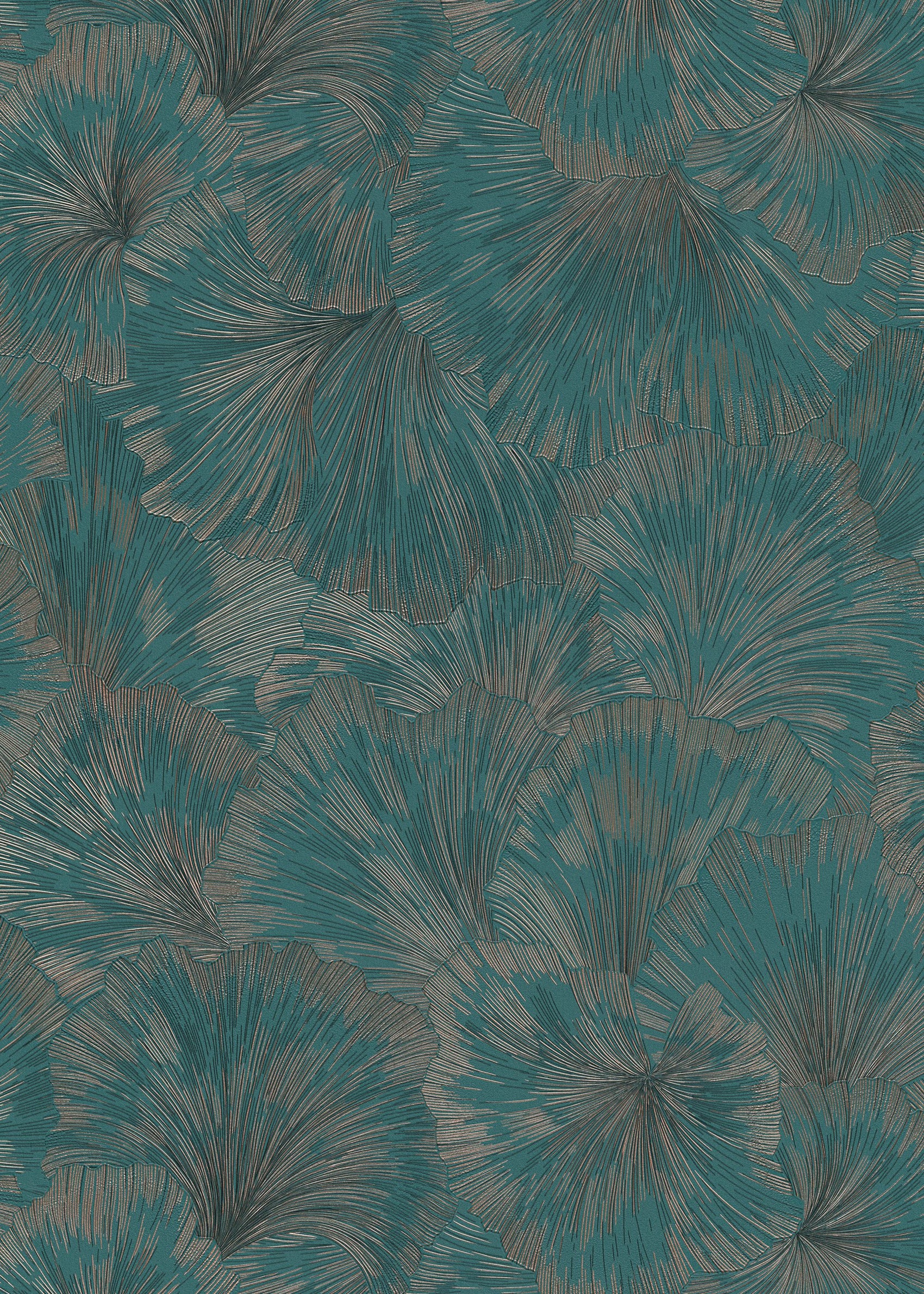 Turquoise Botanisch - ER19-0373 - Image1 - Fashion for Walls 4 - 1037319