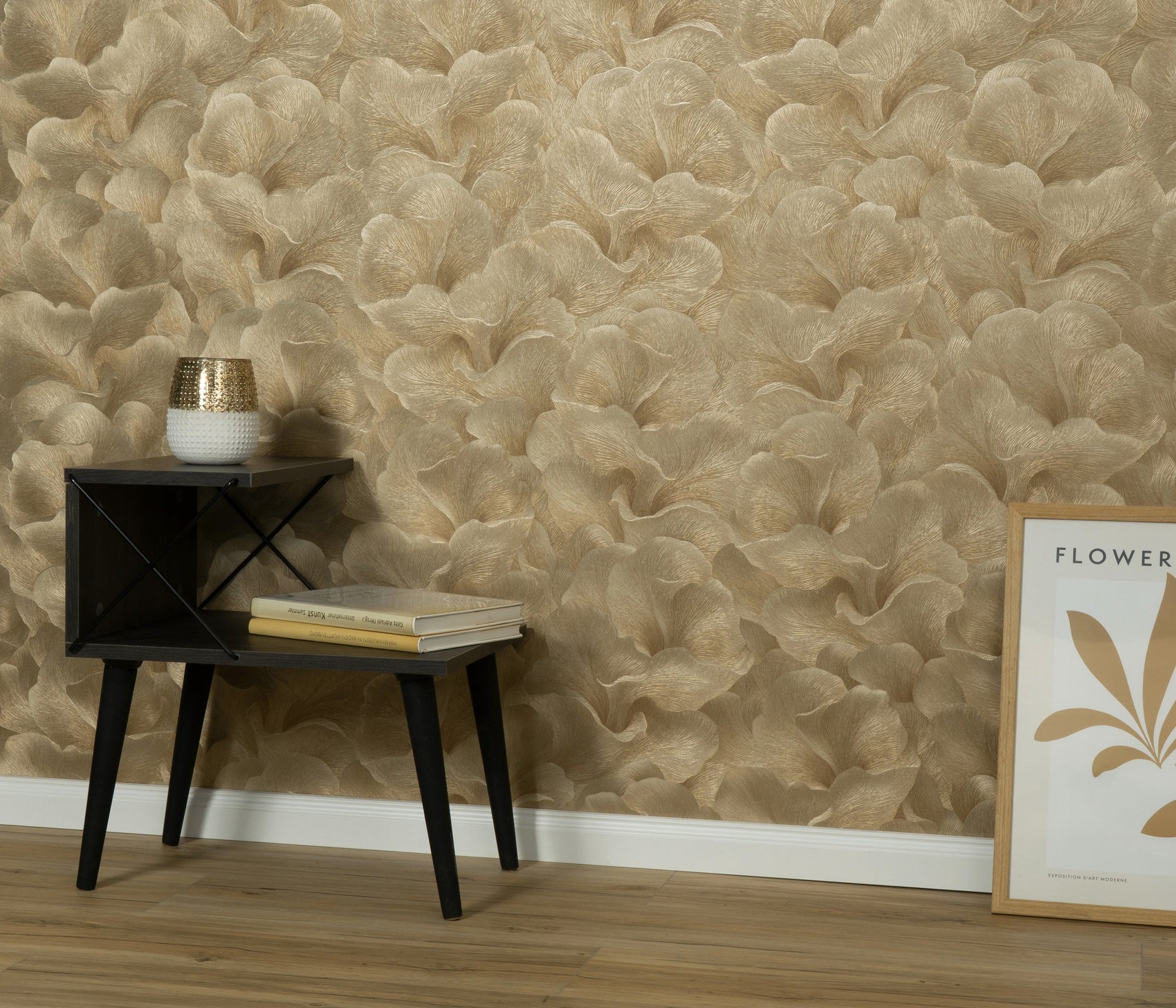 Goud Botanisch - ER30-0527 - Image2 - Fashion for walls 5 - 1052730