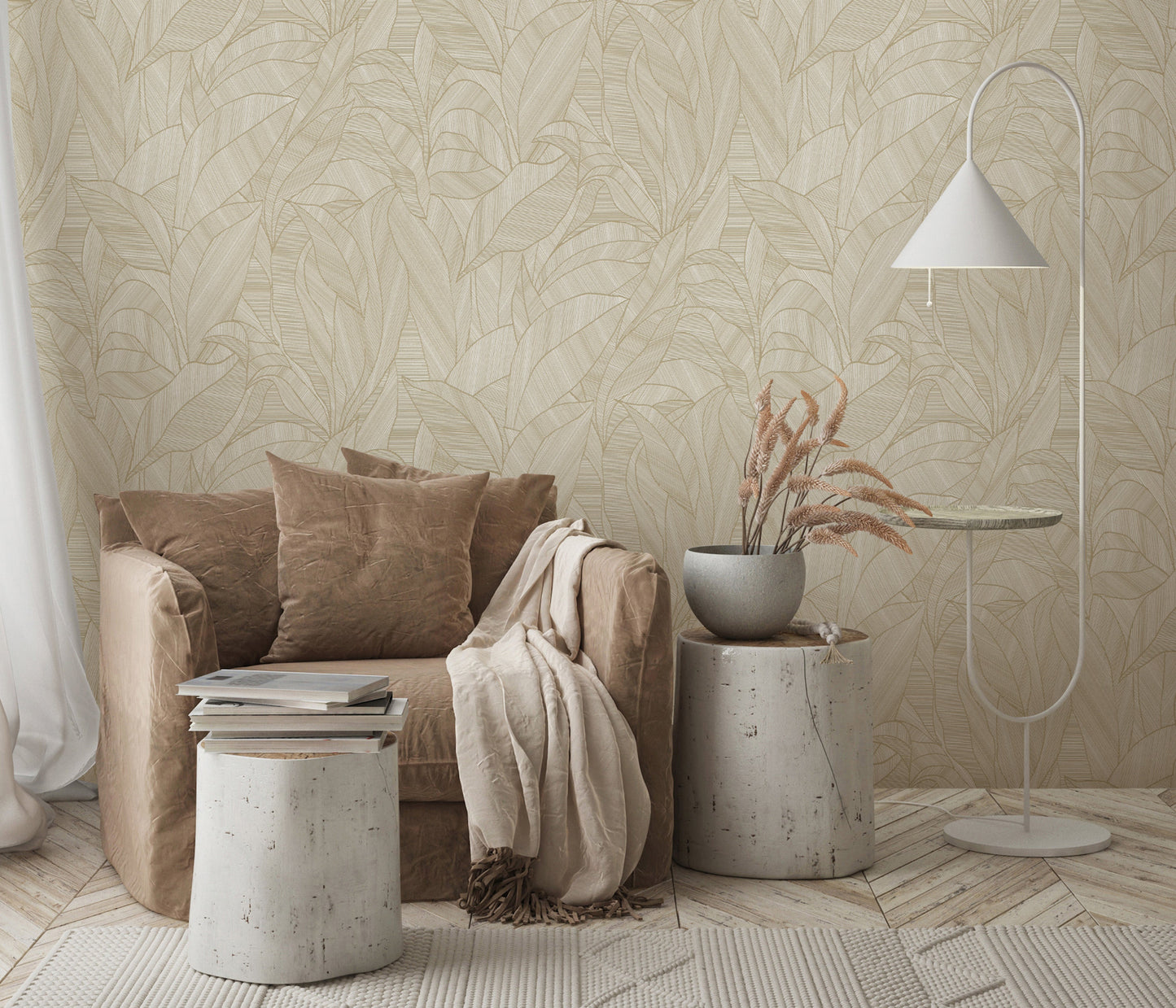 Beige Botanisch - ER11-0530 - Image2 - Cameo - 1053011