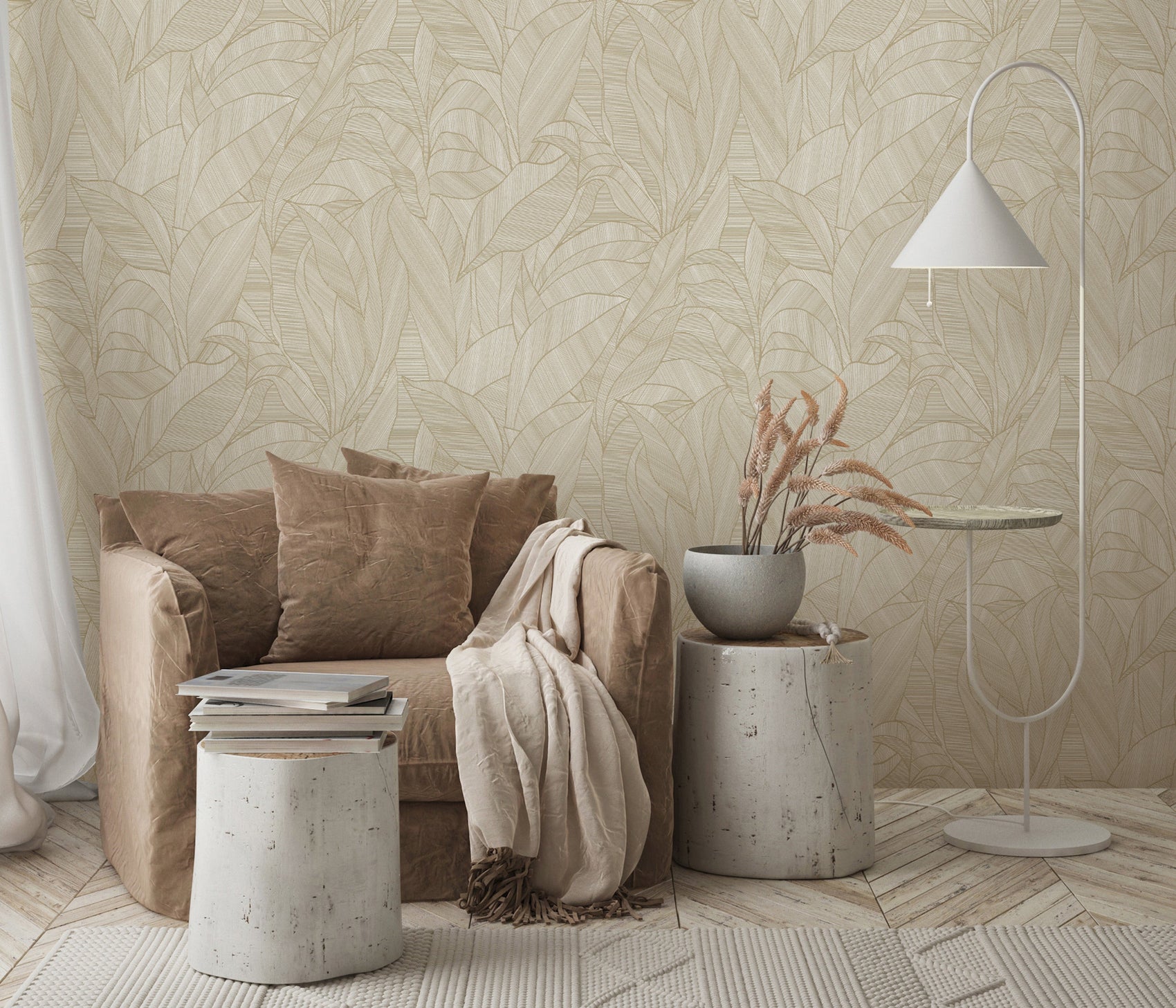 Beige Botanisch - ER11-0530 - Image2 - Cameo - 1053011