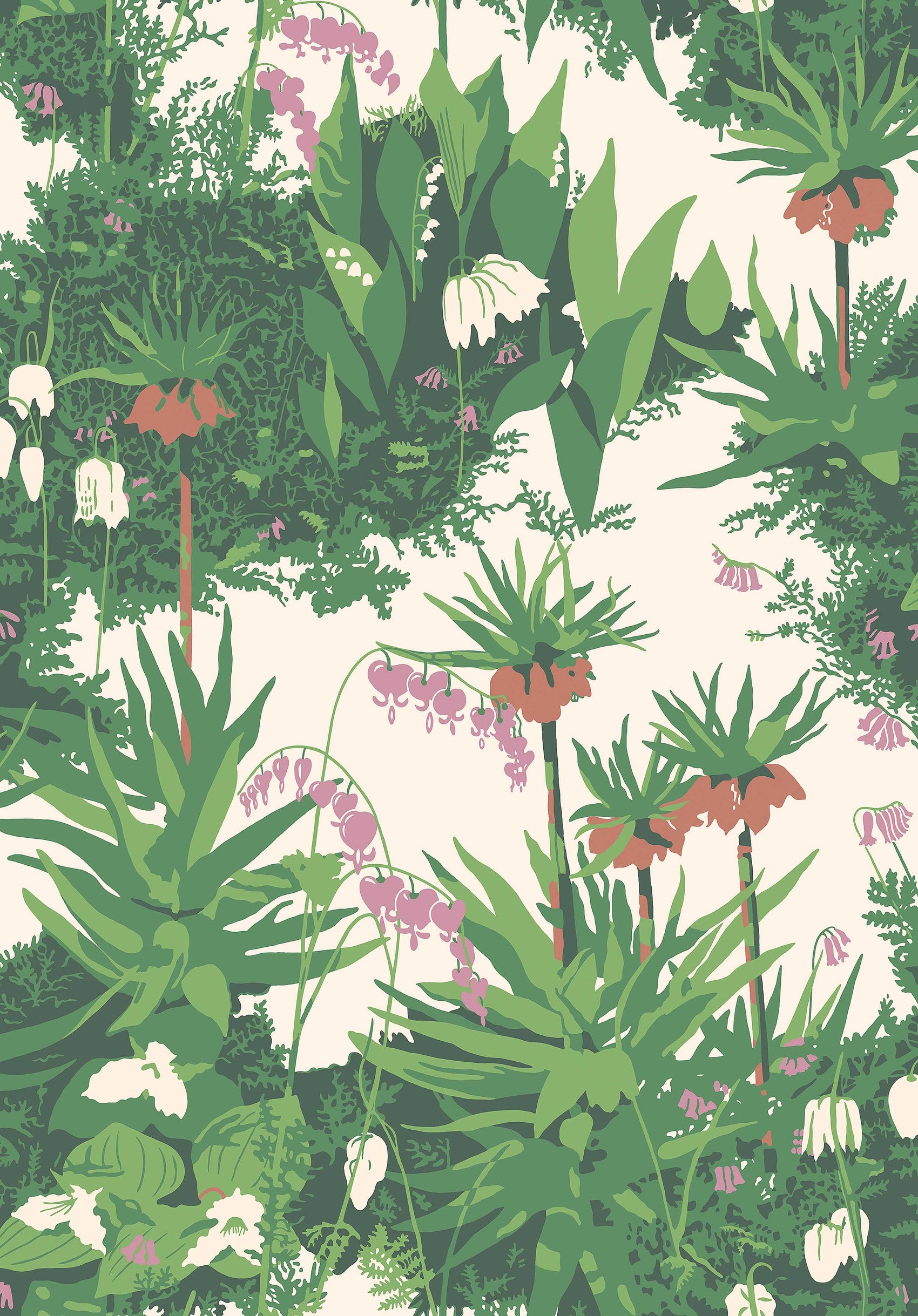Groen Botanisch - BS86-0113 - Image1 - Scandinavian Designers - 1386