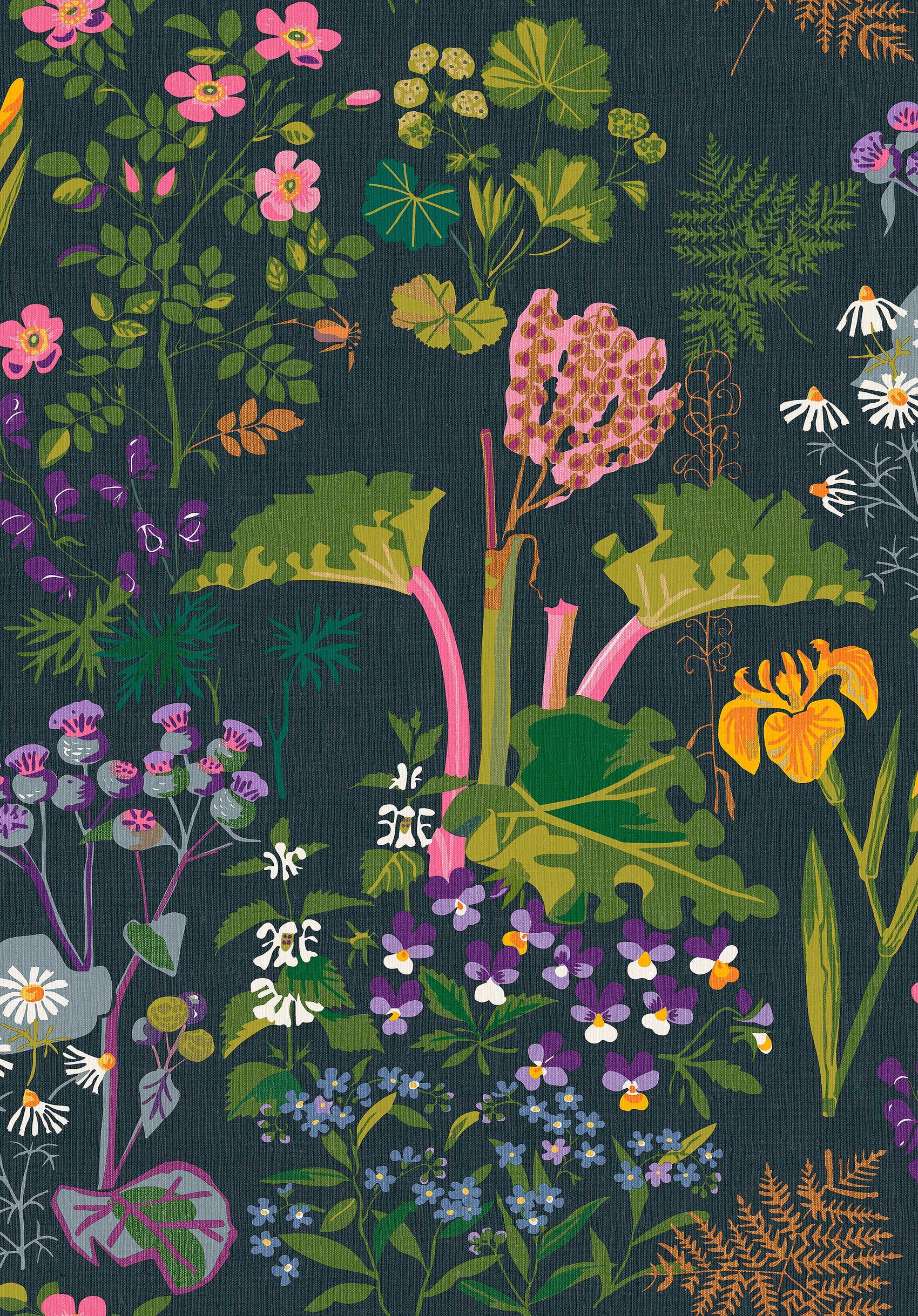 Blauw Botanisch - BS91-0117 - Image1 - Scandinavian DesignersII / Icons - 1791