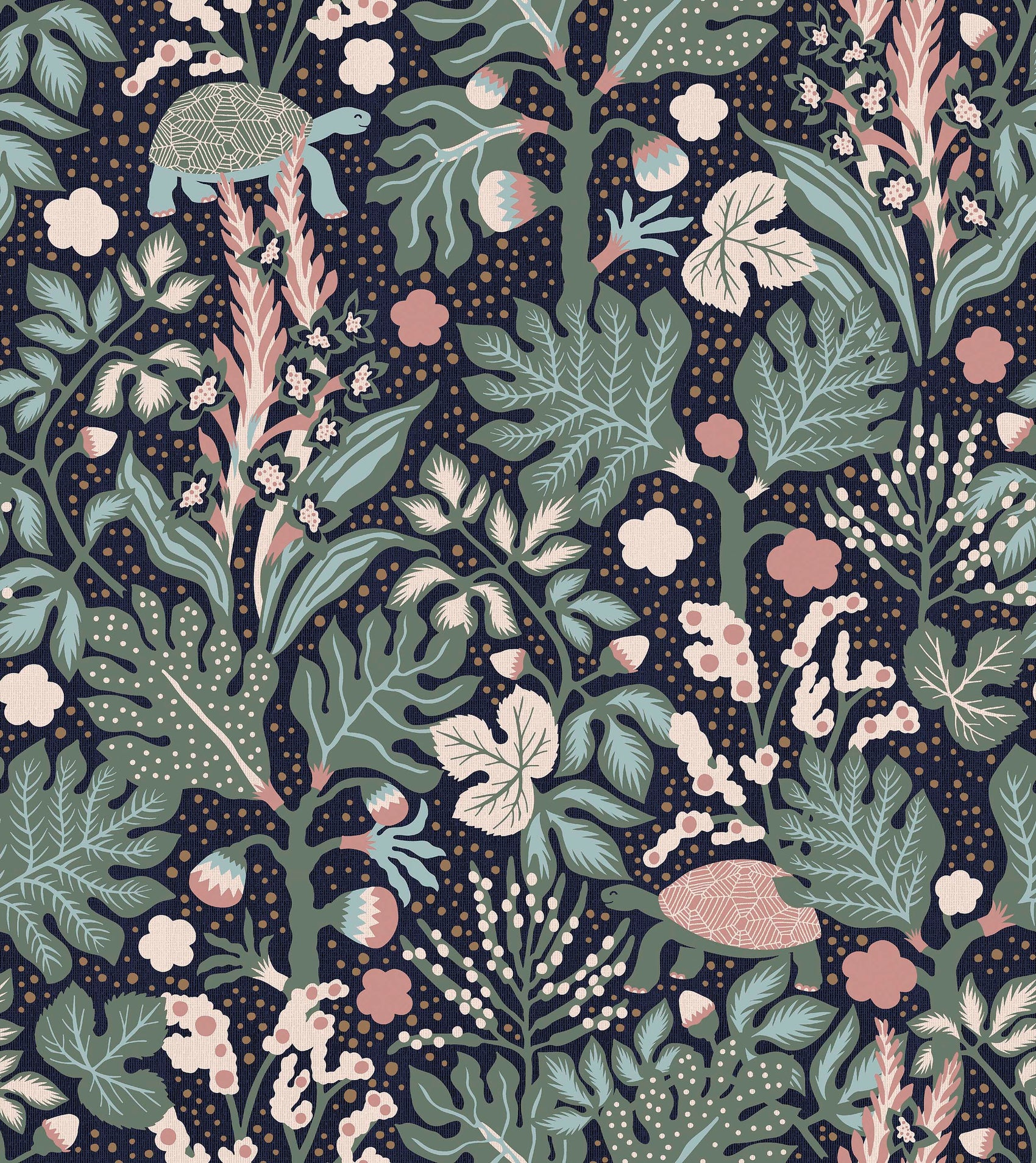 Blauw Botanisch - BS90-0120 - Image1 - Swedish Designers - 2090