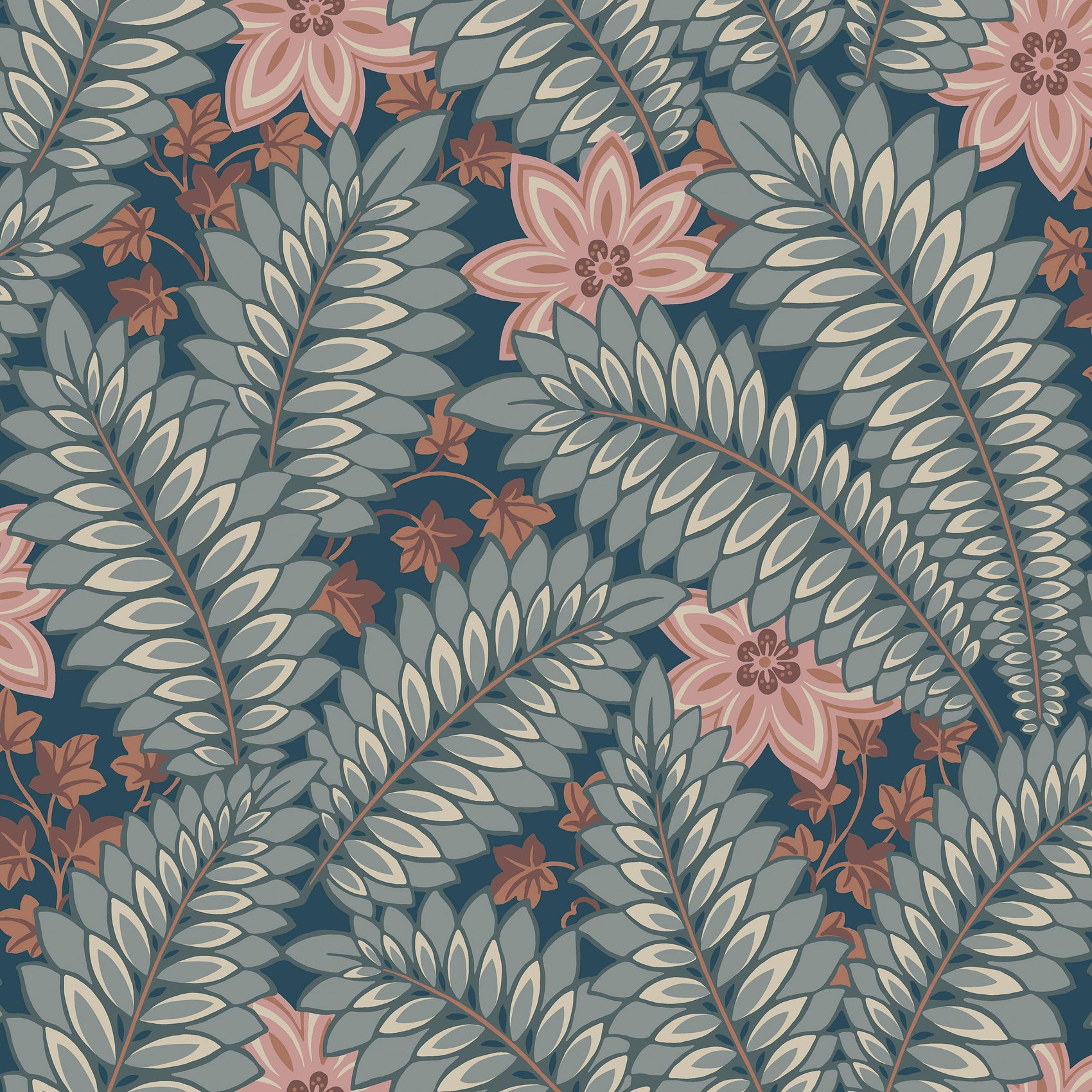 Blauw Botanisch - BS51-0122 - Image2 - Treasured - 2251