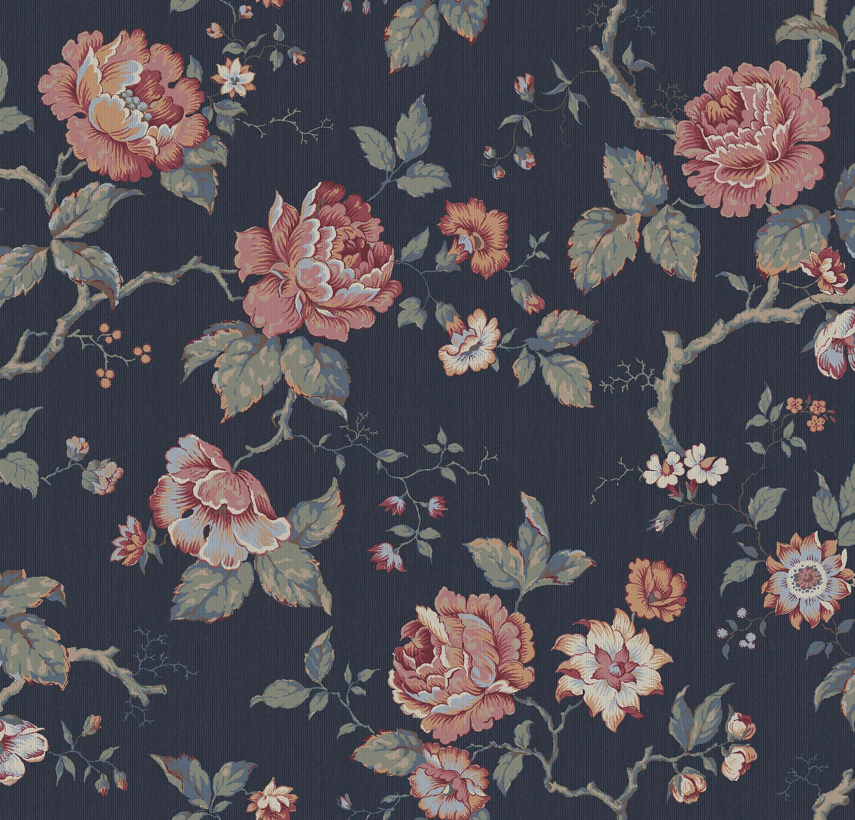 Blauw Bloemen - BS25-0148 - Image1 - New Heritage - 4825
