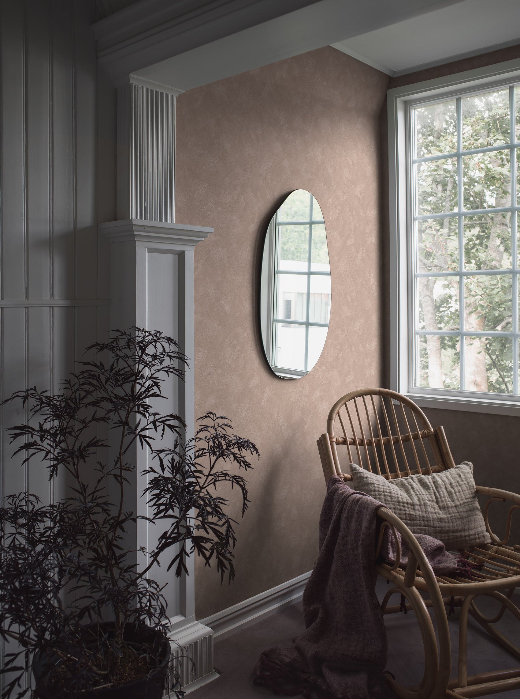 Beige Abstract - BS84-0150 - Image2 - Chalk - 5084