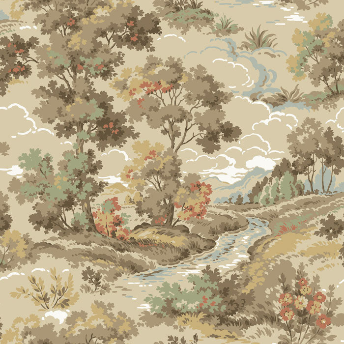 Beige Klassiek - DU01-0540 - Image1 - Gammalsvenska Papper - 540-01