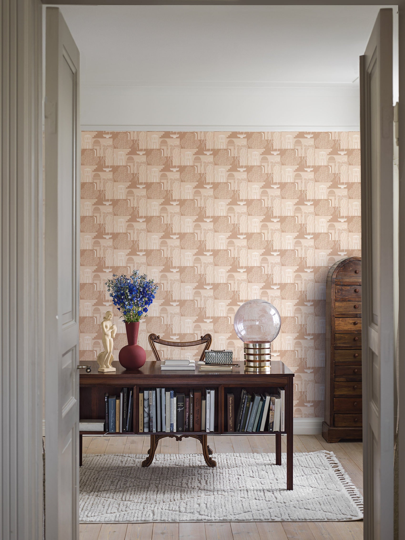 Roze Toile de Jouy - BS16-0155 - Image2 - Swedish Grace - 5516