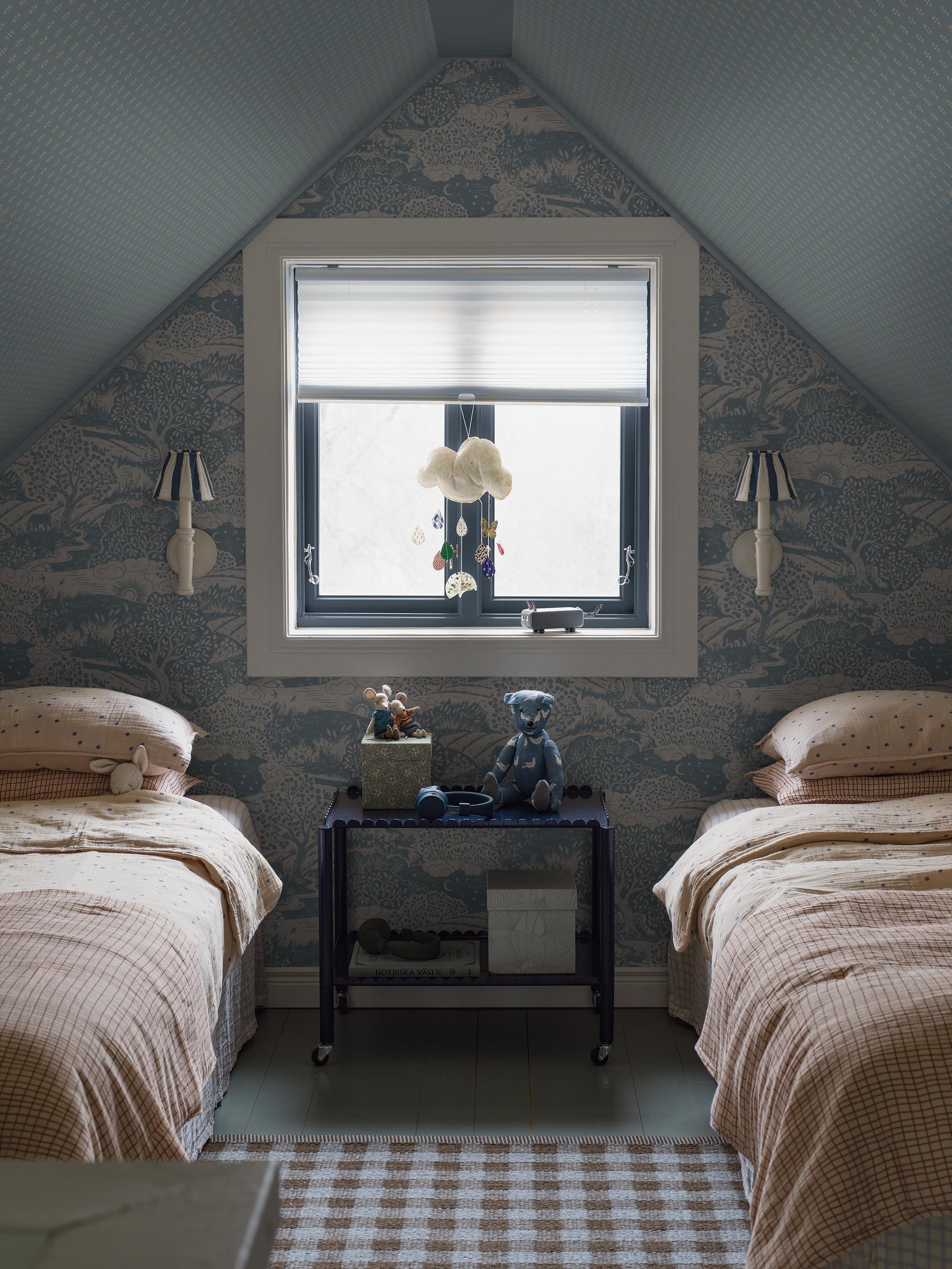 Blauw Toile de Jouy - BS28-0158 - Image2 - Nordic Folks - 5828