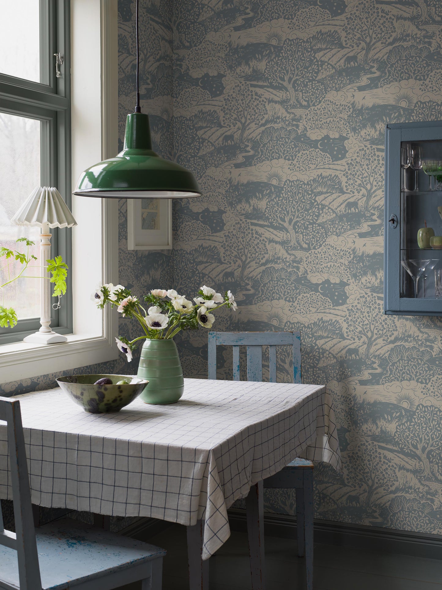 Blauw Toile de Jouy - BS28-0158 - Image4 - Nordic Folks - 5828