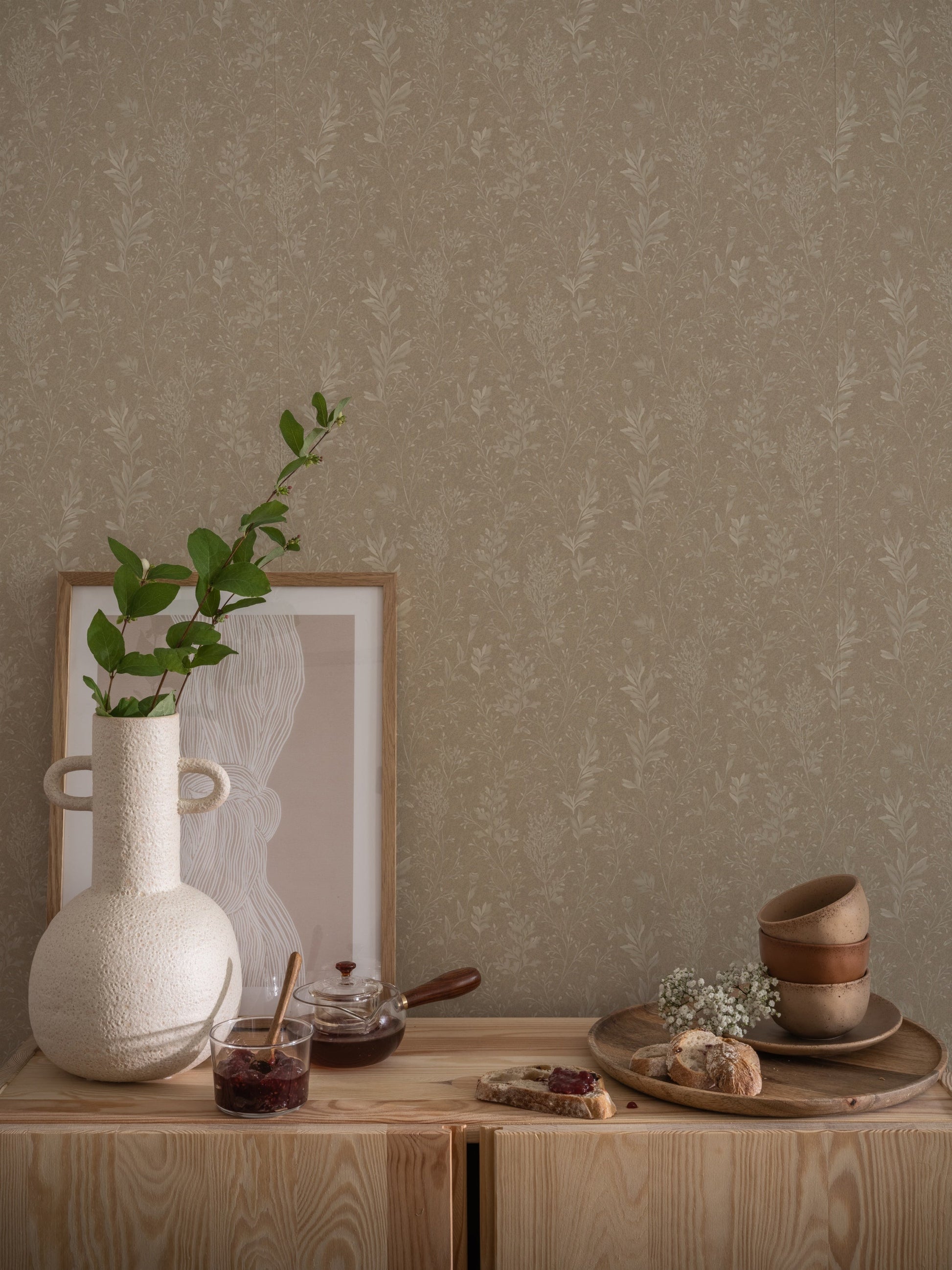 Beige Botanisch - DU02-0613 - Image2 - Hav & Land - 613-02