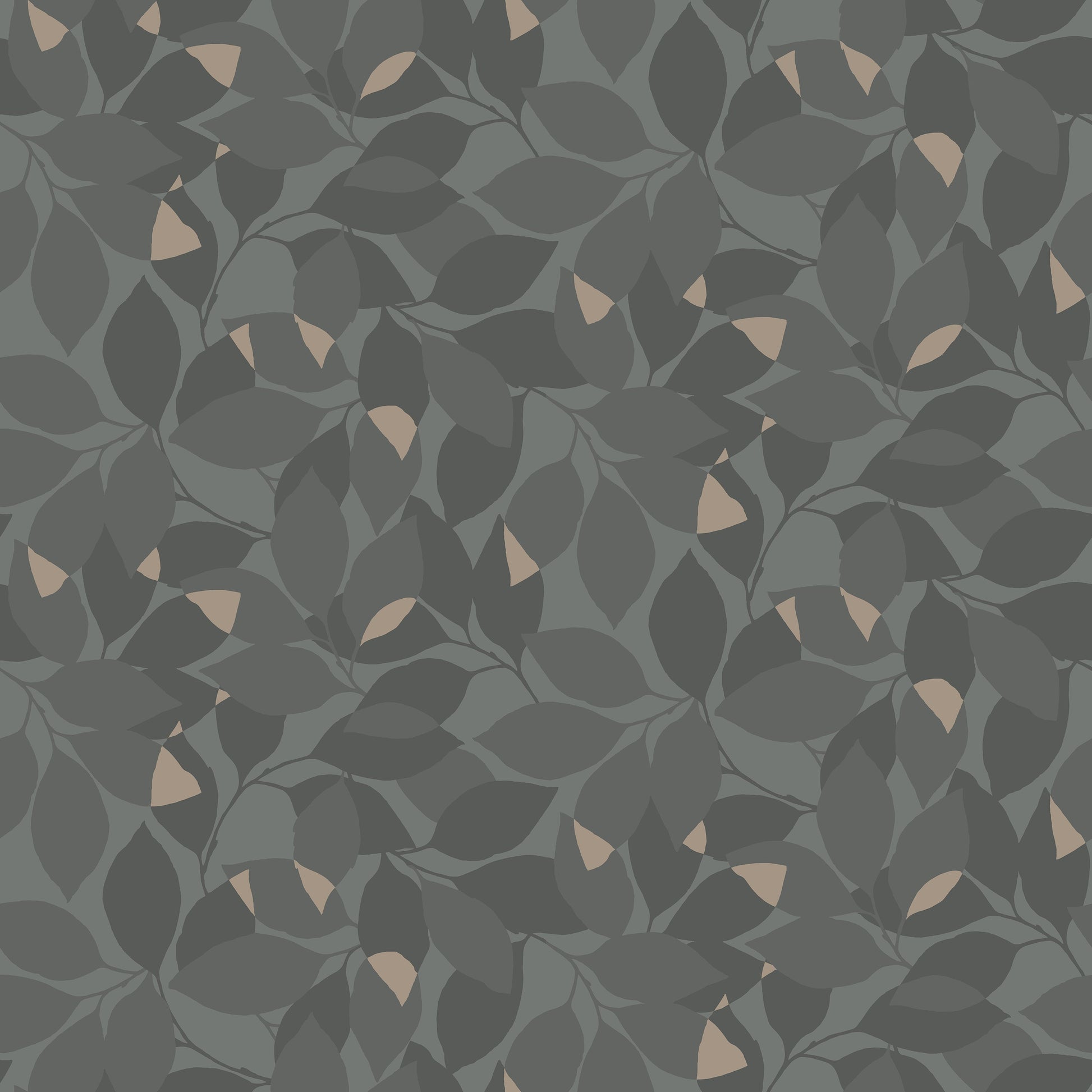 Zwart Botanisch - DU03-0676 - Image1 - Blommor & Blad - 676-03