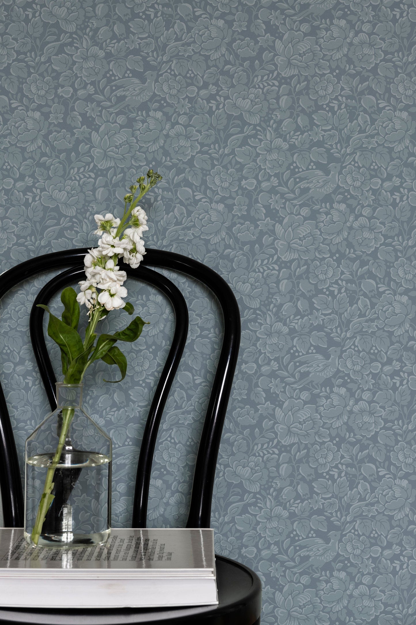 Blauw Klassiek - DU03-0678 - Image3 - Blommor & Blad - 678-03