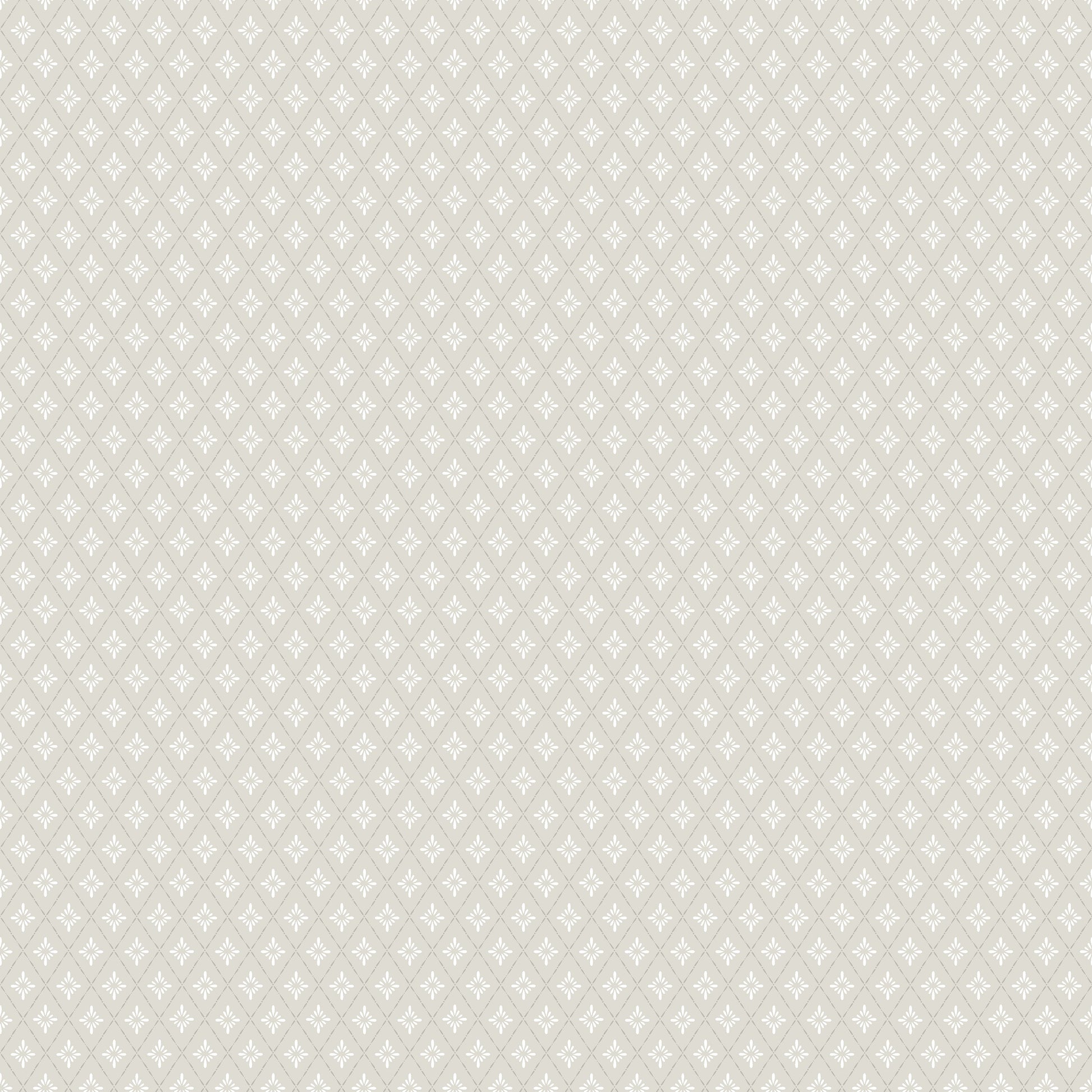 Beige Grafisch - DU02-0680 - Image1 - Blommor & Blad - 680-02