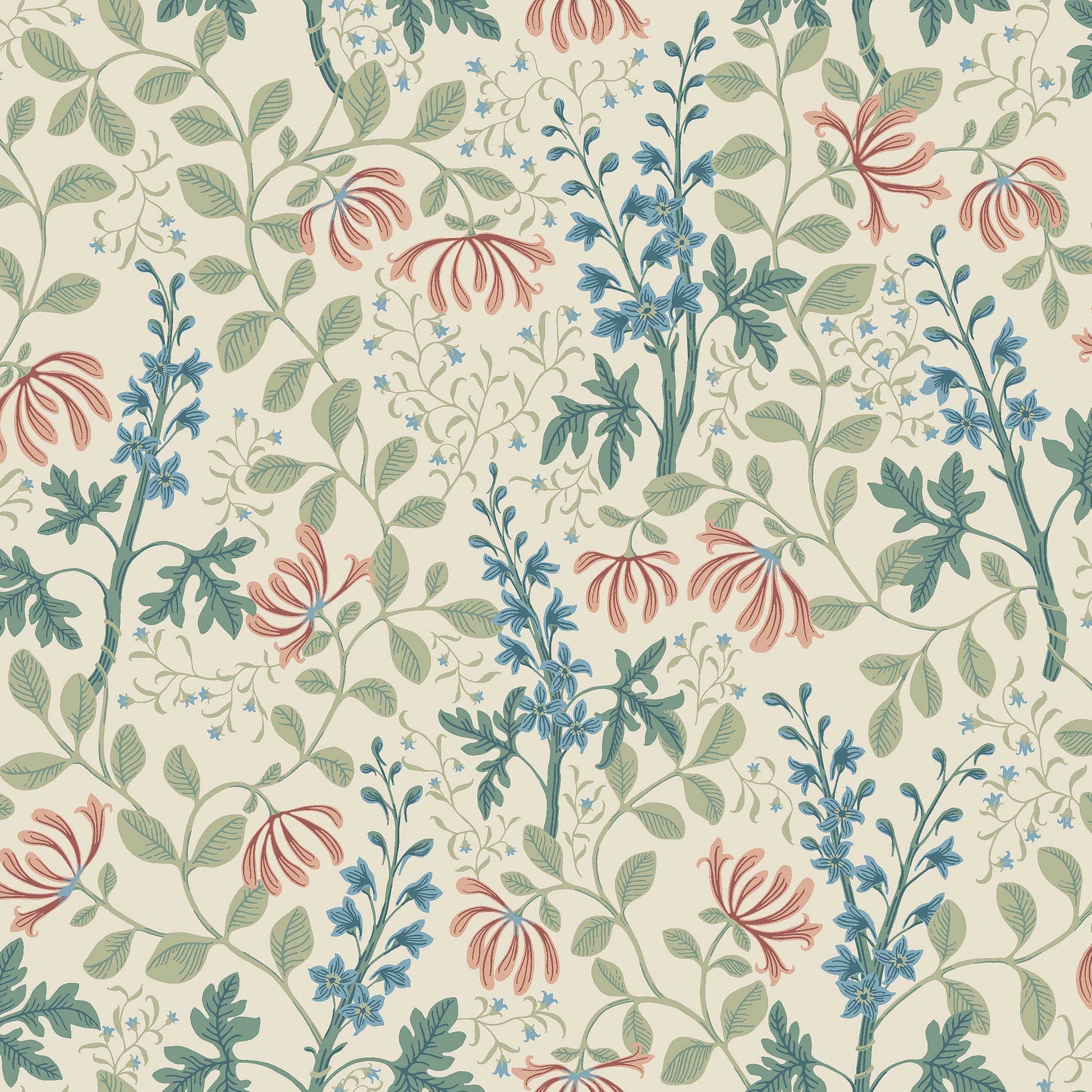 Beige Botanisch - BS85-0169 - Image1 - Österlen - 6985