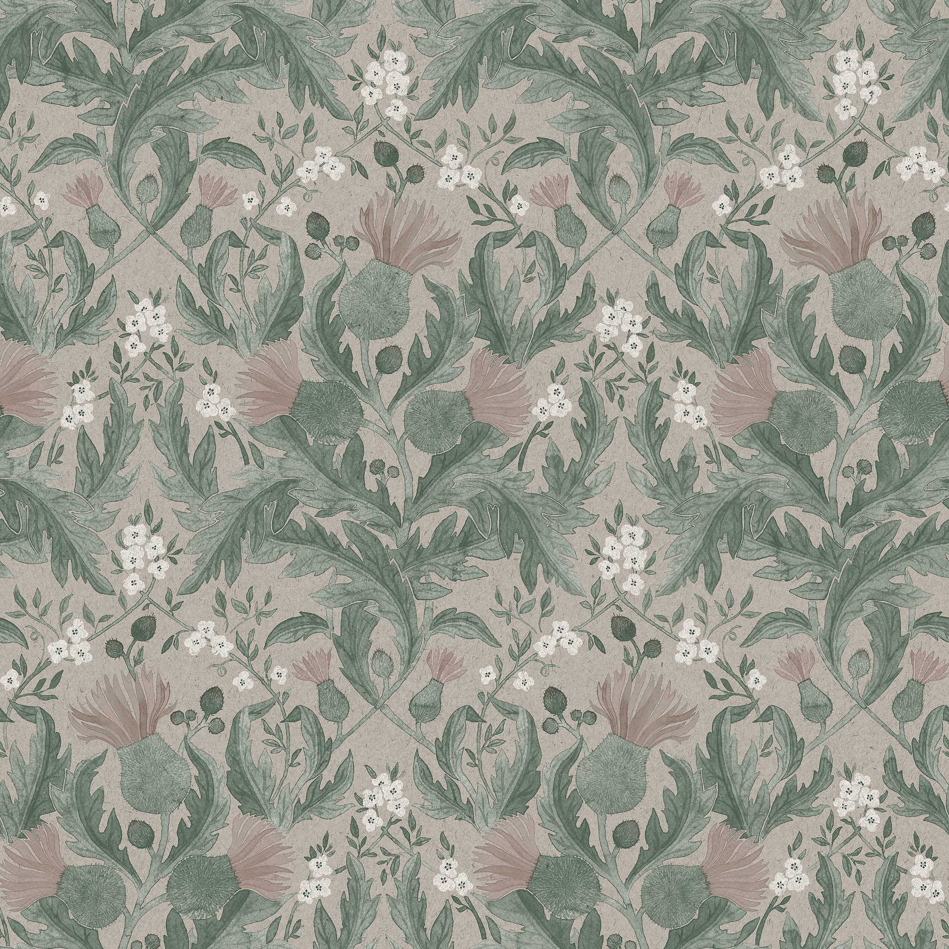 Taupe Botanisch - BS03-0172 - Image1 - In Bloom / Icons - 7203