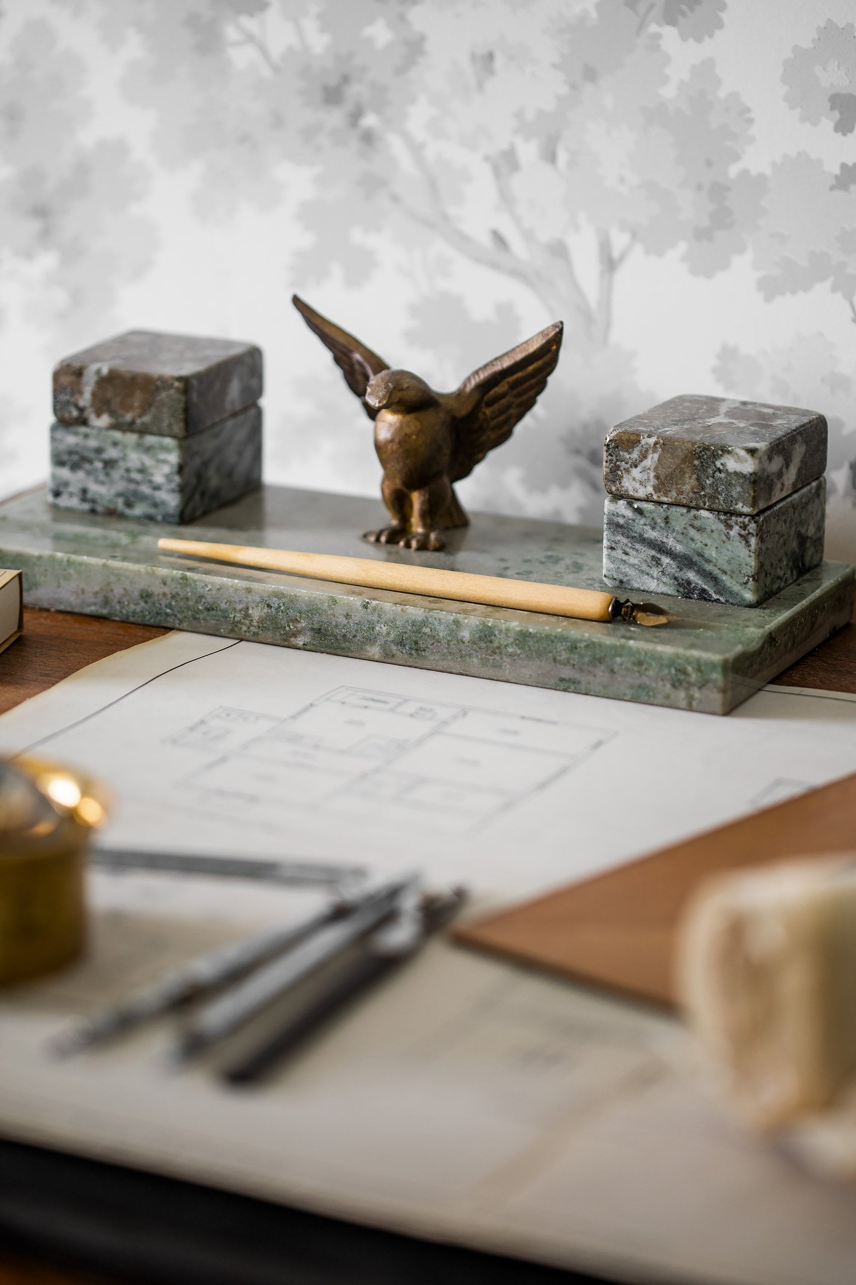 Wit Toile de Jouy - BS77-0176 - Image4 - Falsterbo III - 7677