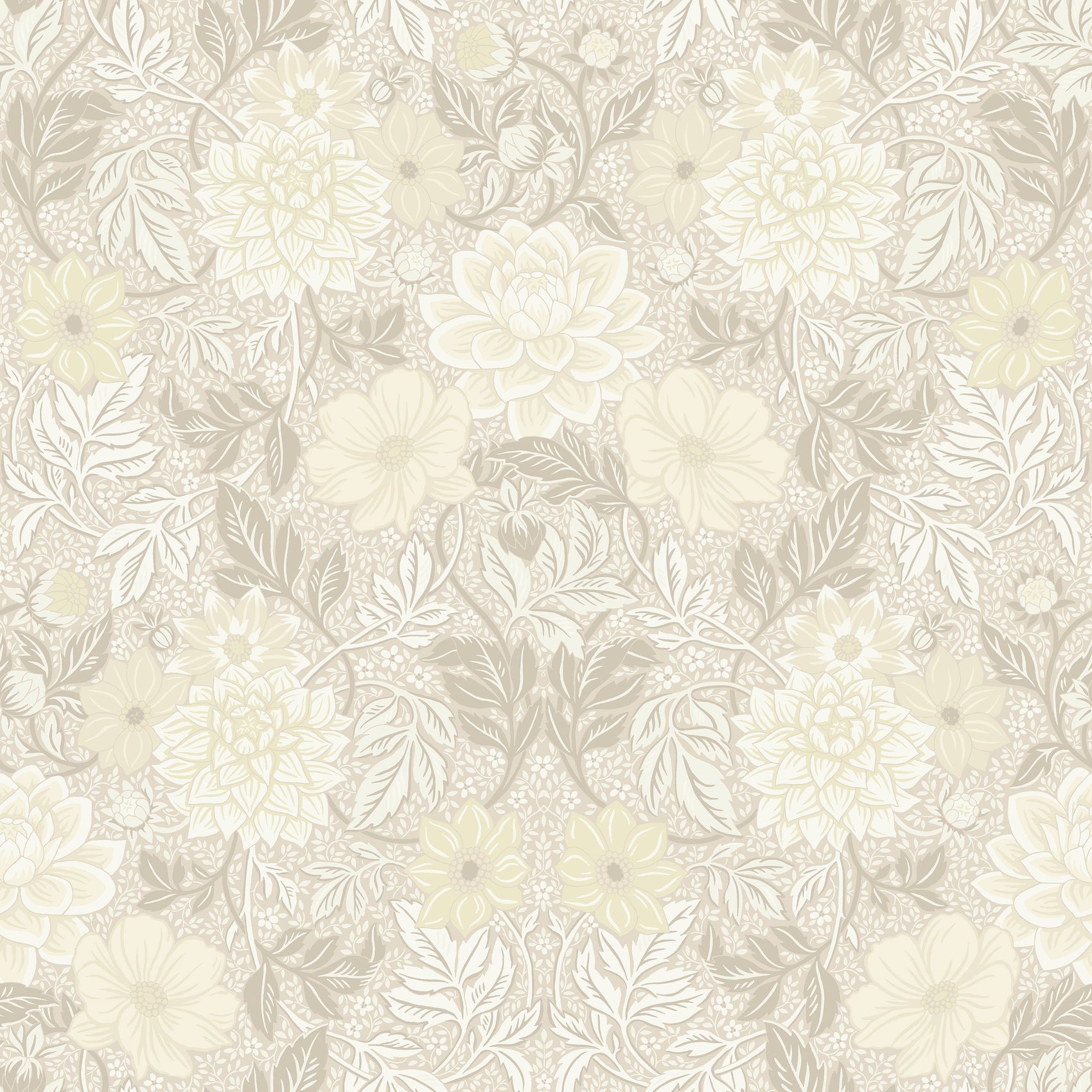 Beige Botanisch - BS91-0176 - Image1 - Falsterbo III - 7691