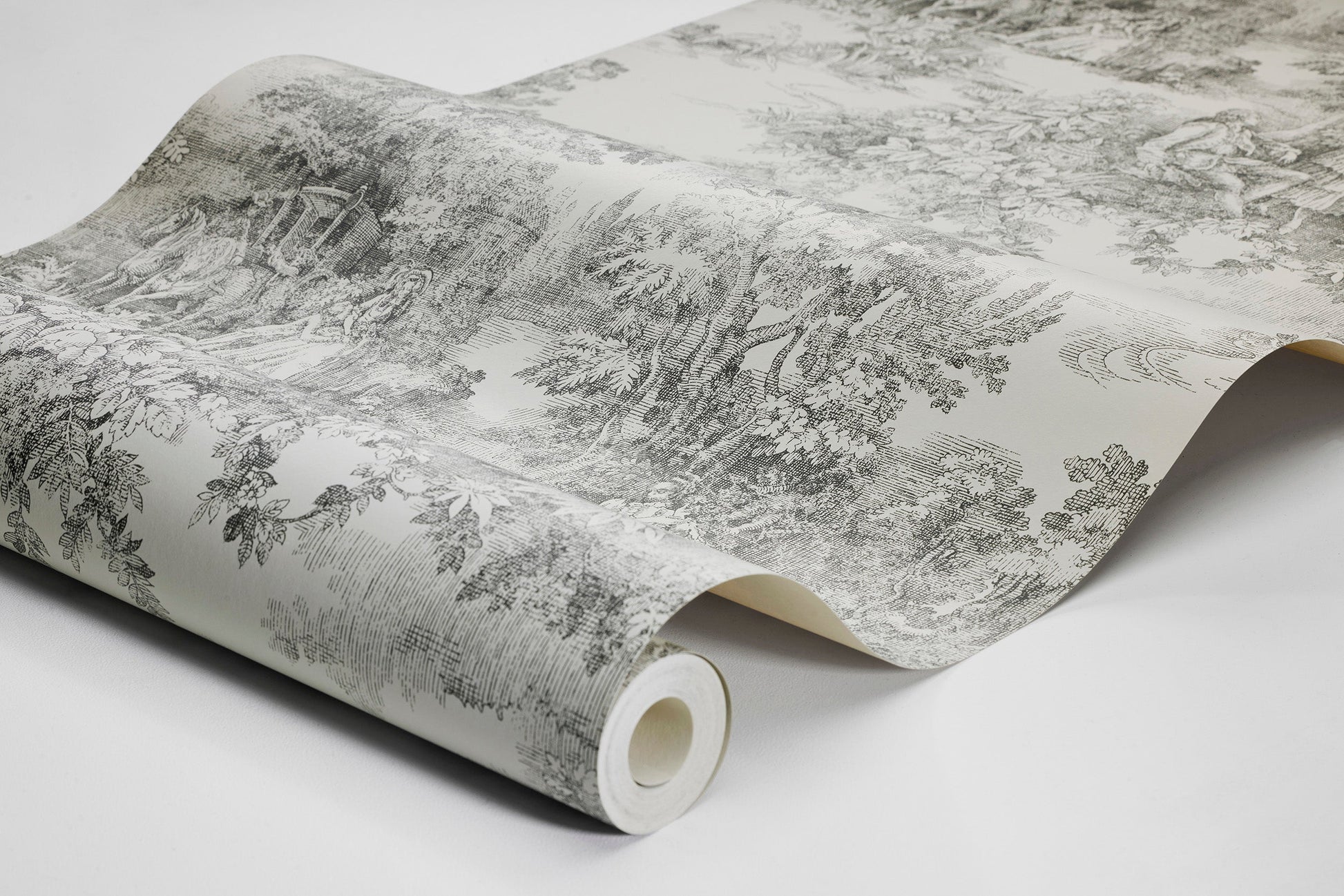 Zwart Toile de Jouy - BS66-0177 - Image2 - Adorn - 7766