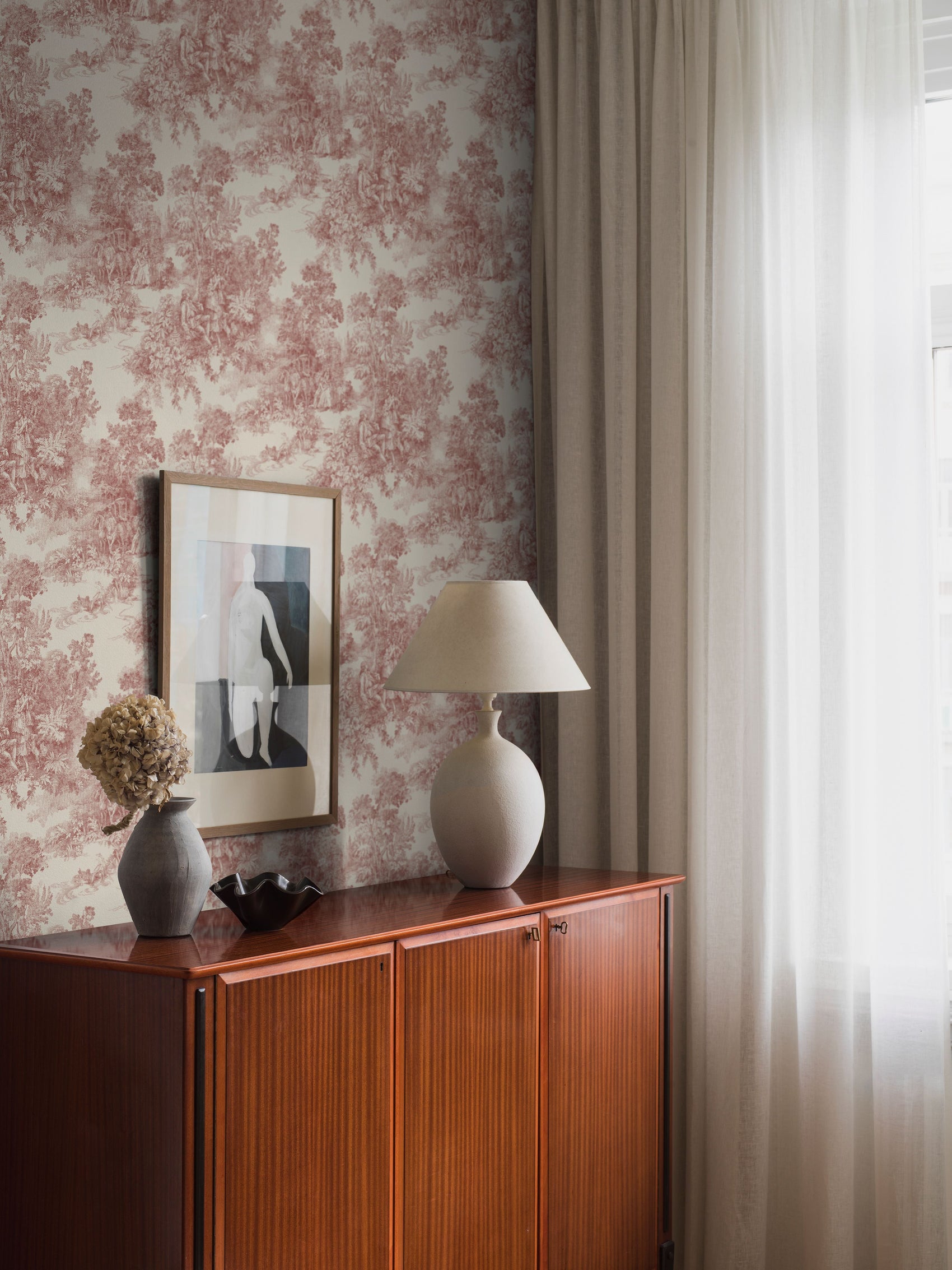 Rood Toile de Jouy - BS68-0177 - Image3 - Adorn - 7768