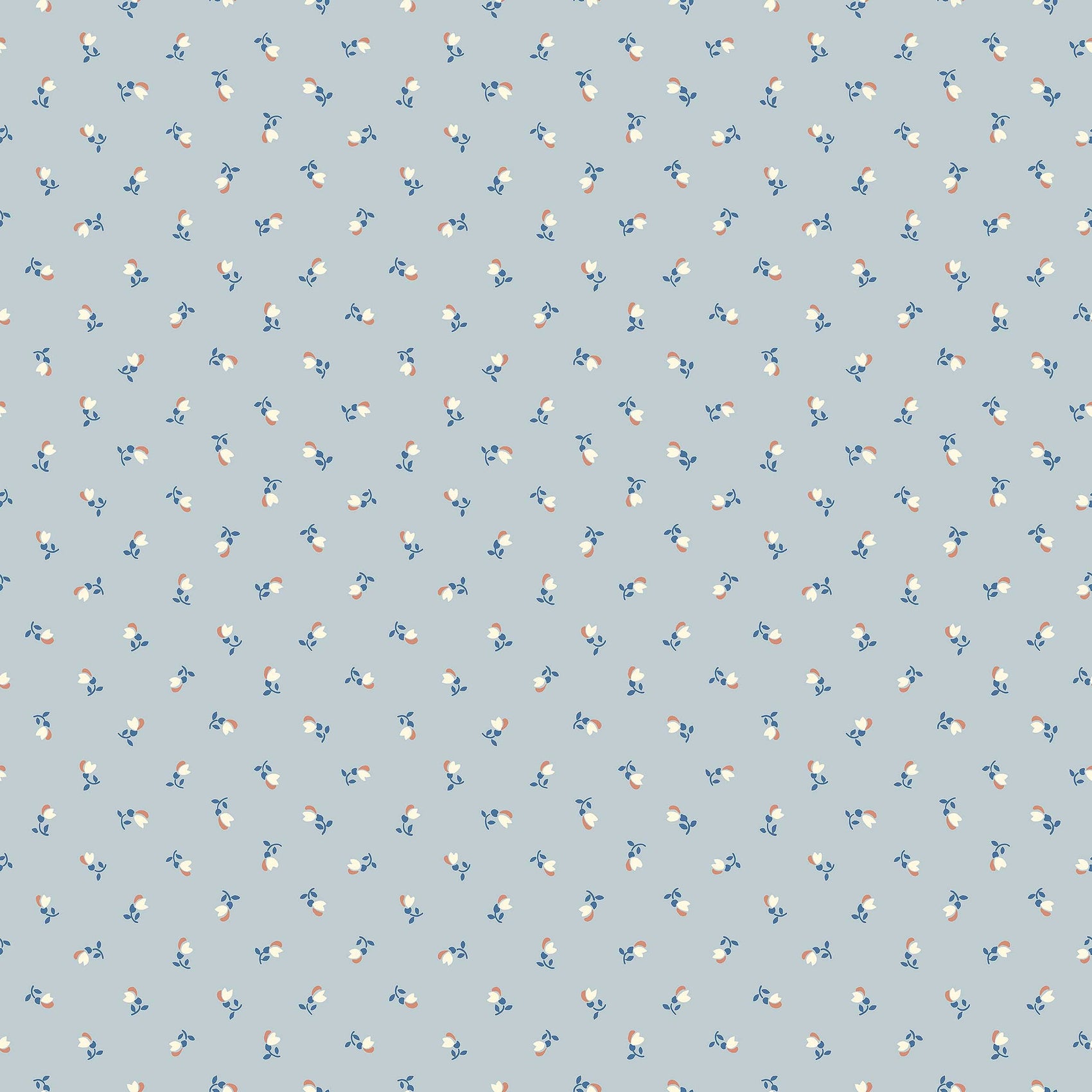 Blauw Bloemen - BS83-0177 - Image1 - Adorn - 7783