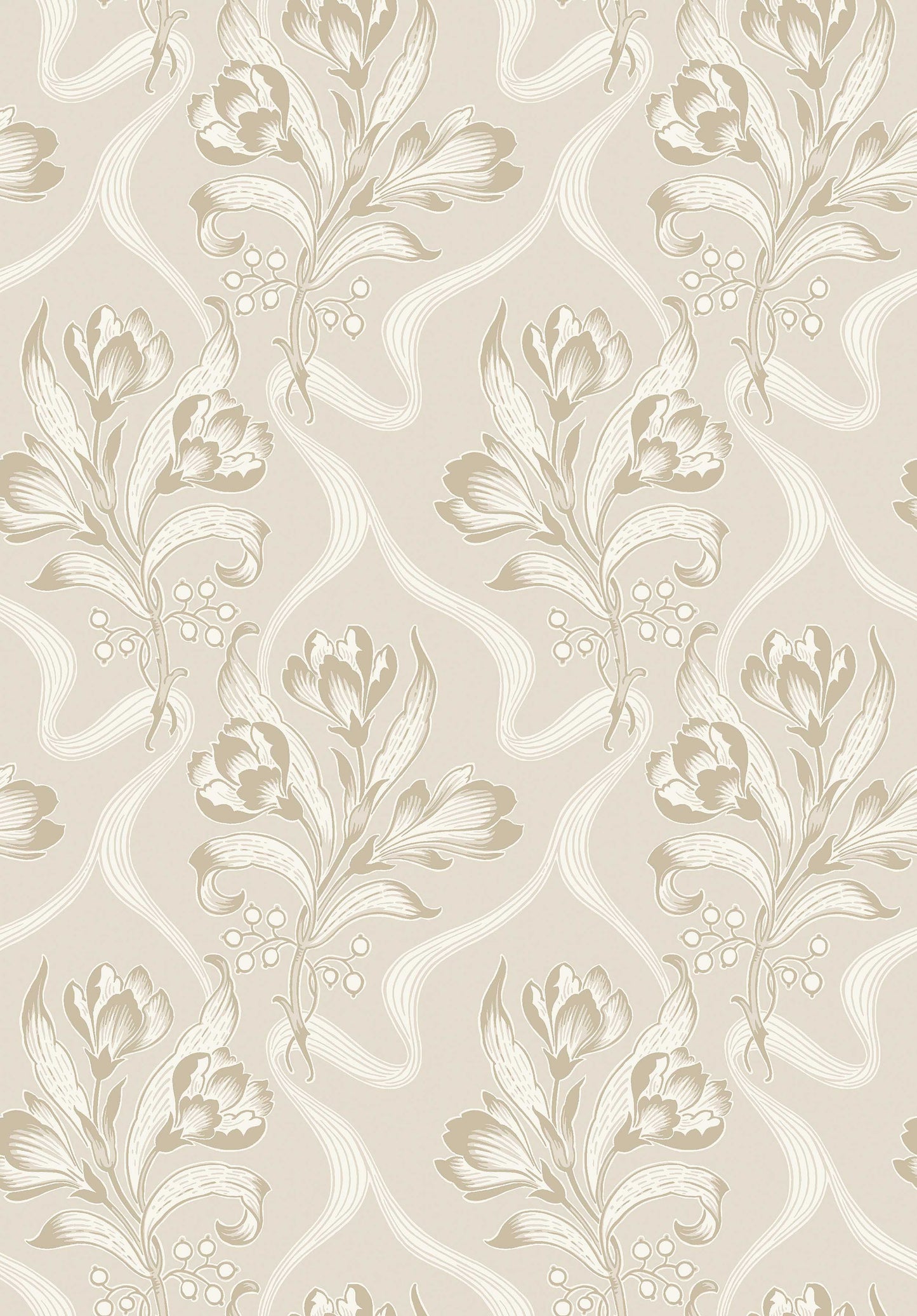 Beige Bloemen - BS72-0180 - Image1 - Anno II - 8072