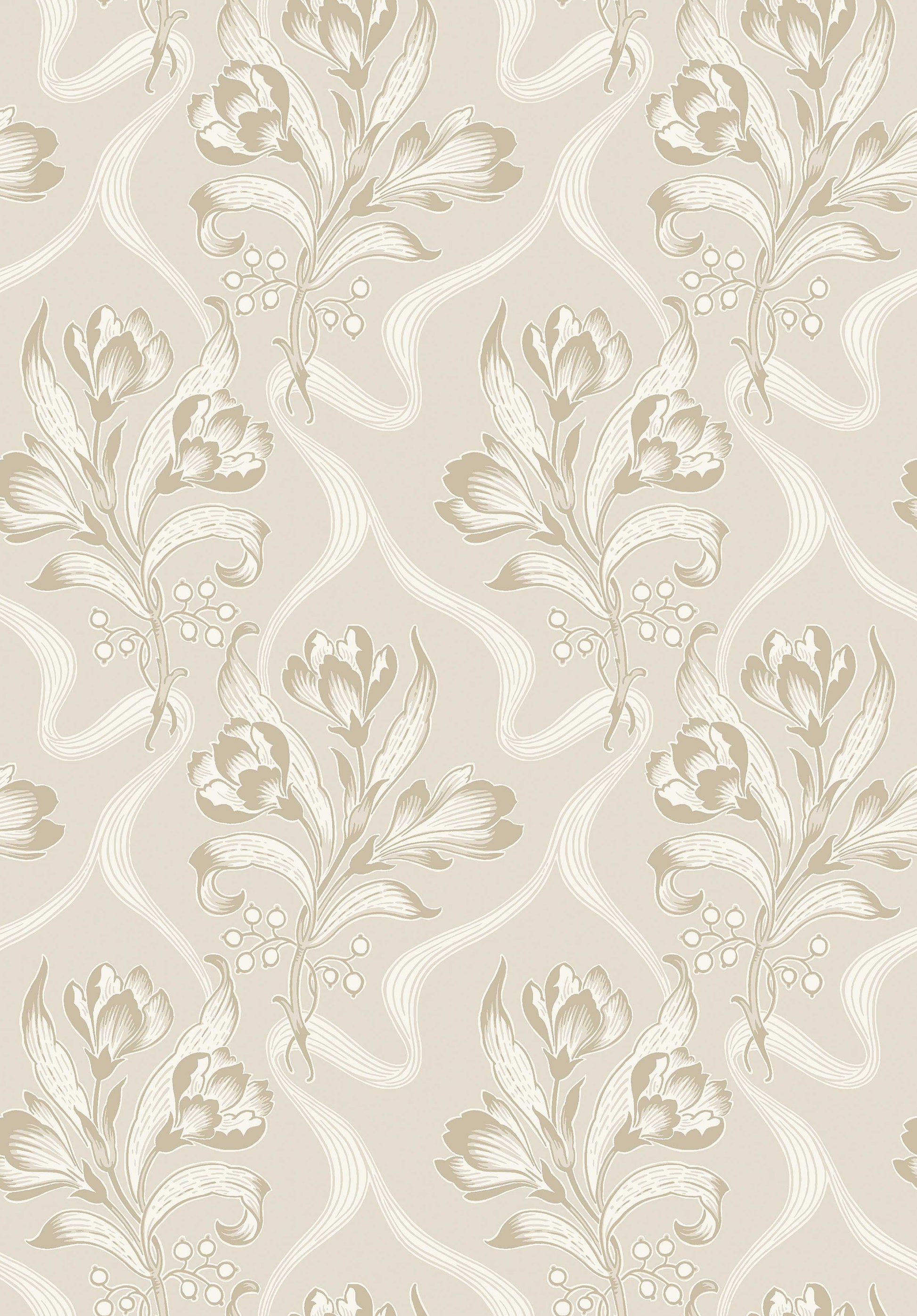 Beige Bloemen - BS72-0180 - Image1 - Anno II - 8072