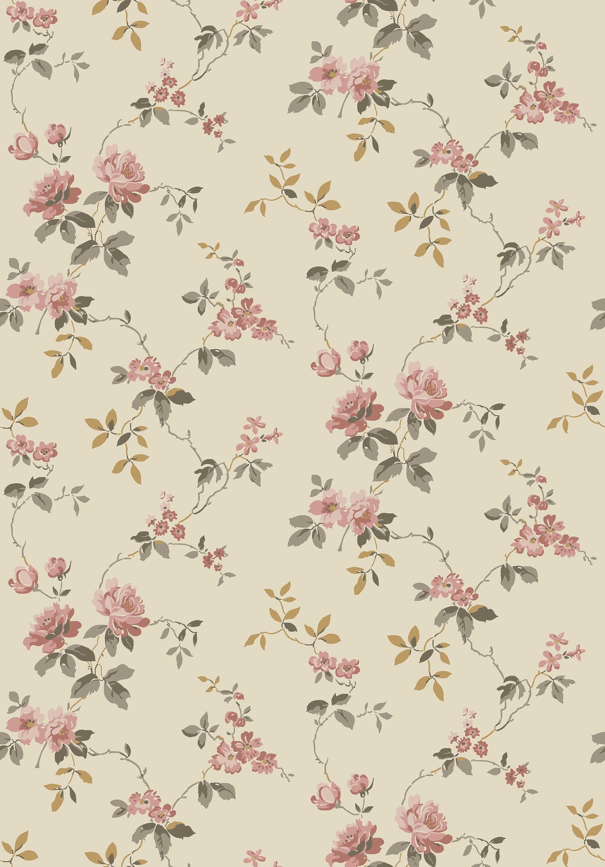 Beige Botanisch - BS84-0180 - Image1 - Anno II - 8084