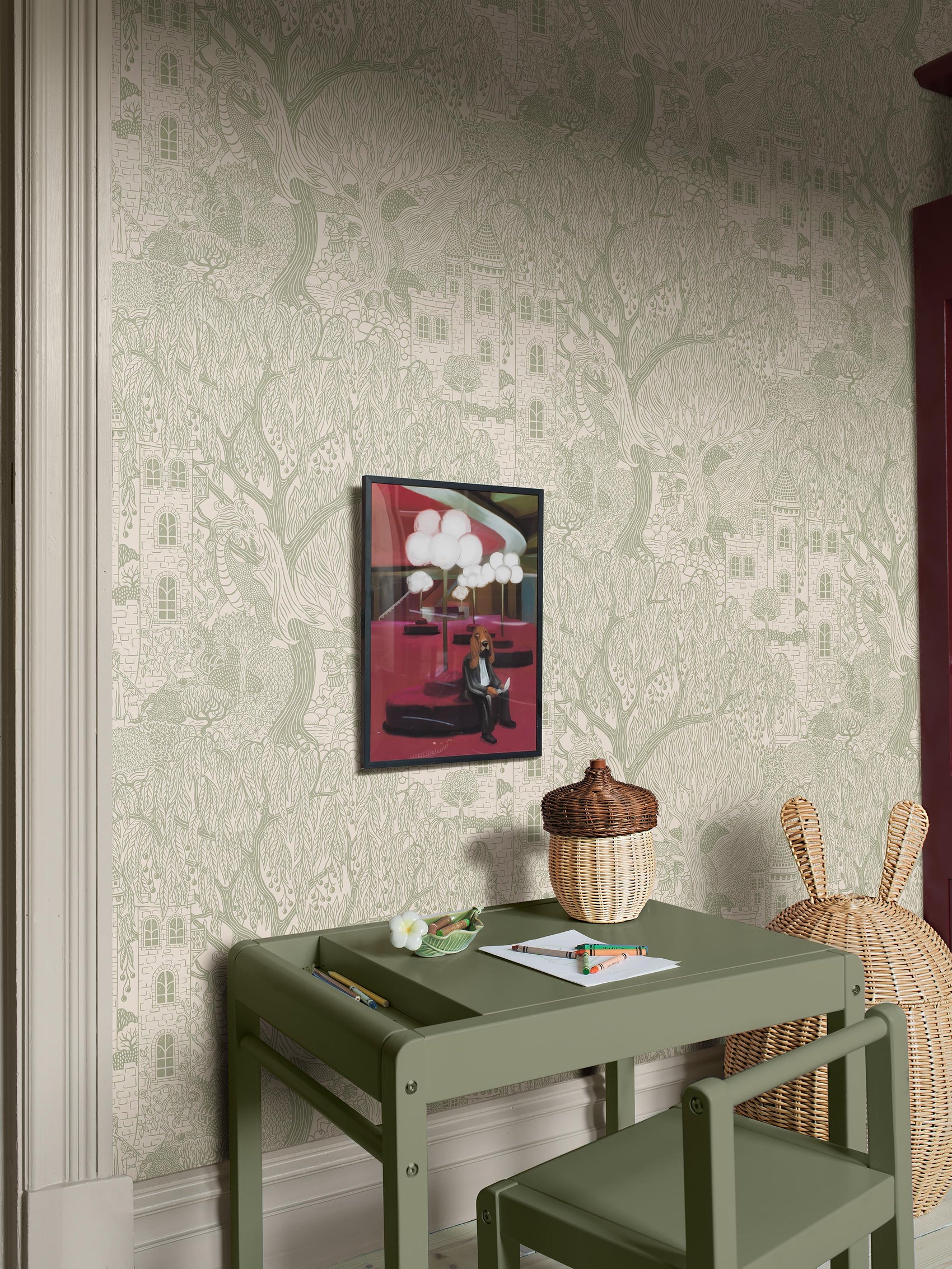 Wit Toile de Jouy - BS44-0181 - Image3 - Fairyland - 8144