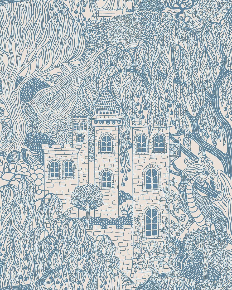 Wit Toile de Jouy - BS47-0181 - Image4 - Fairyland - 8147