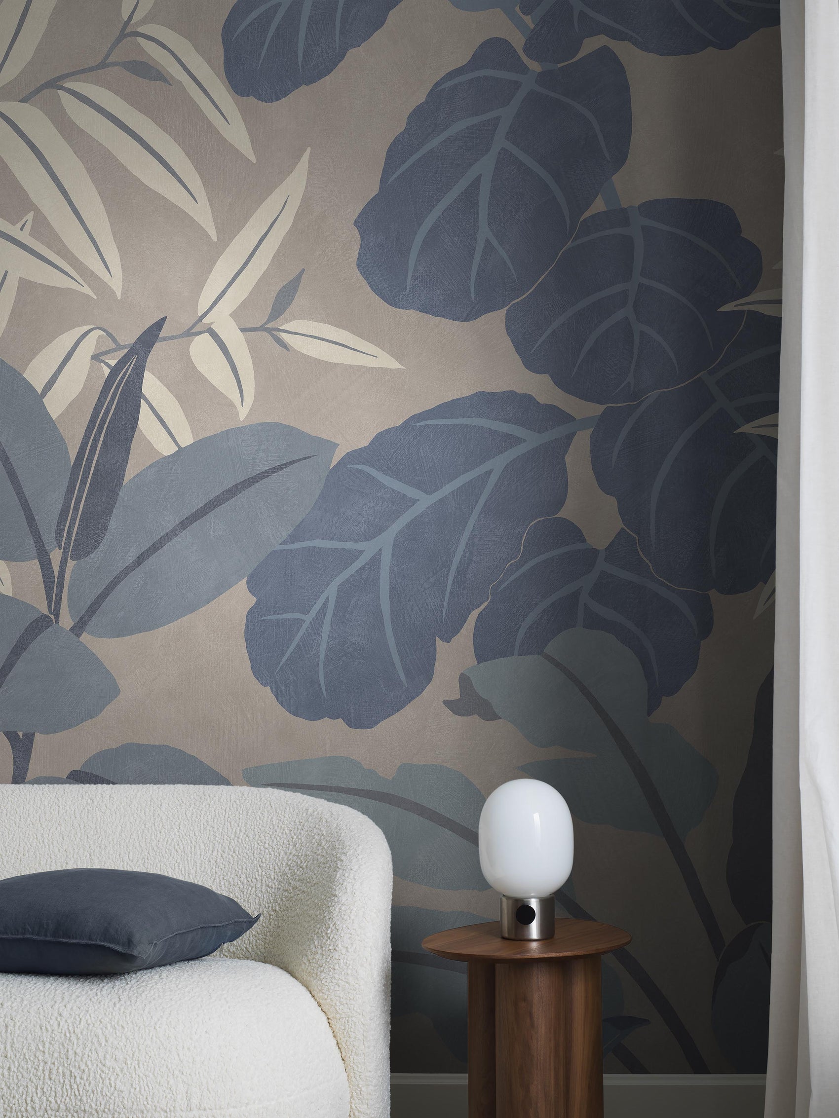 Grote Bladeren Blauw BS5W-2962