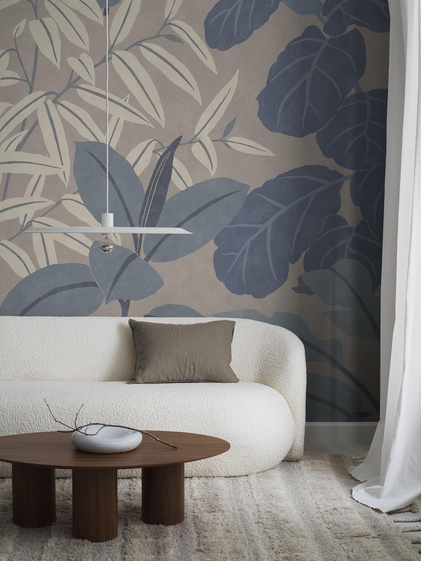 Grote Bladeren Blauw BS5W-2962