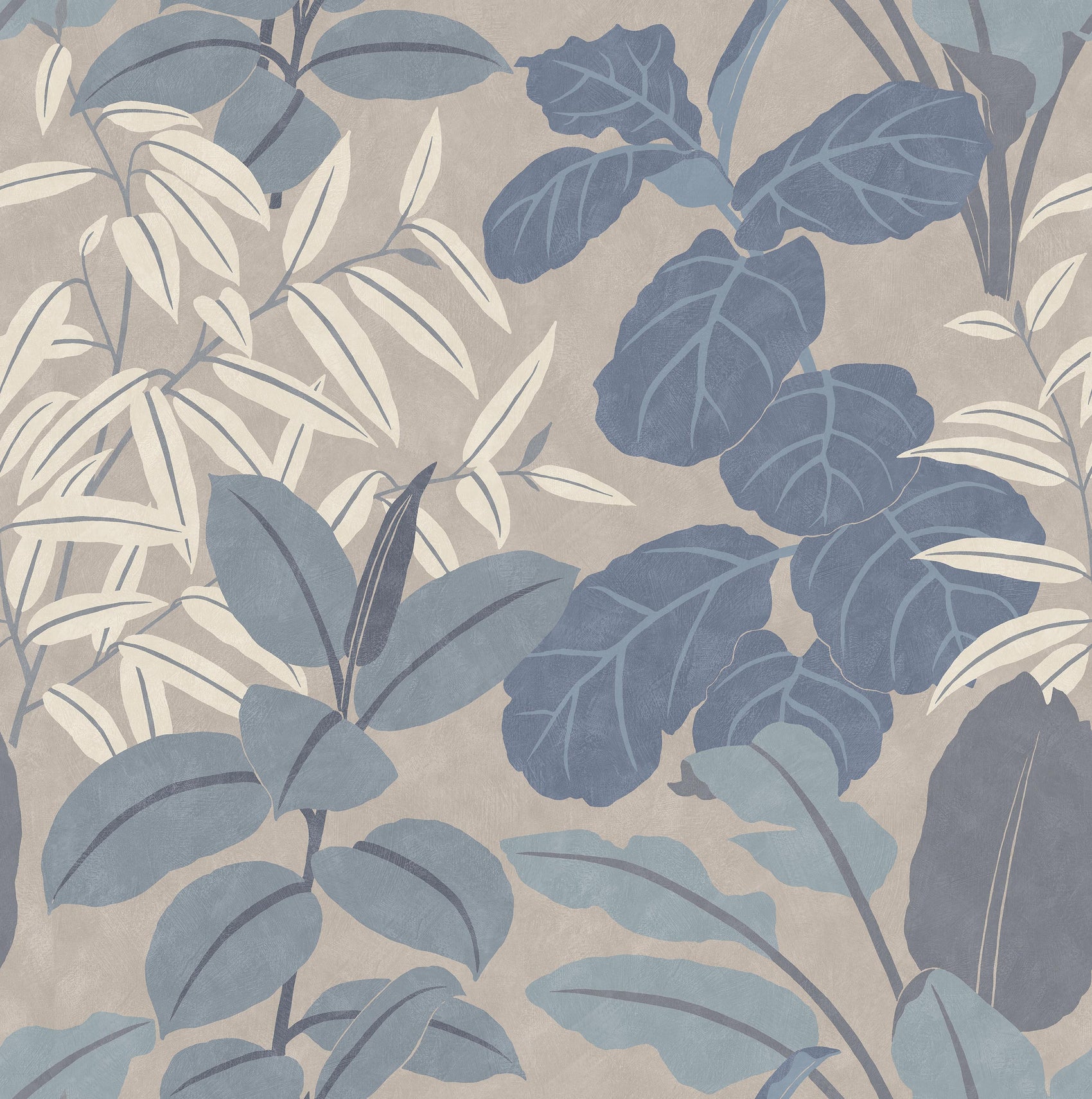 Grote Bladeren Blauw BS5W-2962