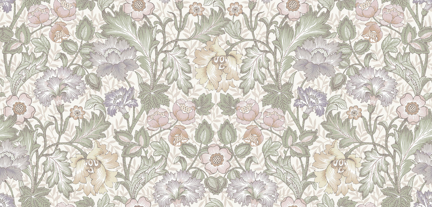 Arts & Crafts Bloemen Groen BS4W-2970