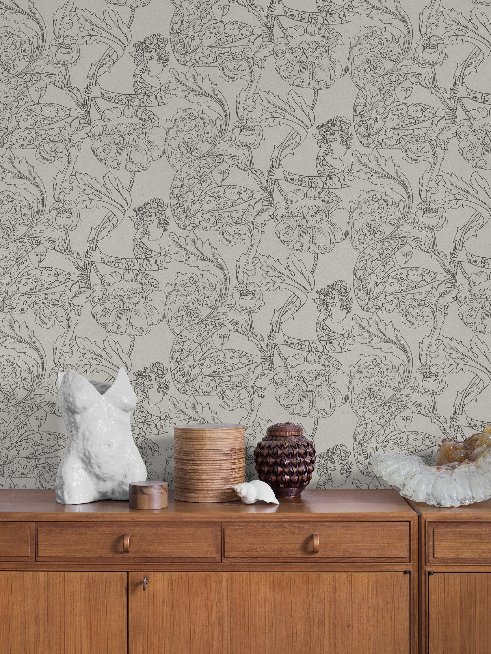 Bloemendroom Grijs BS3W-2983