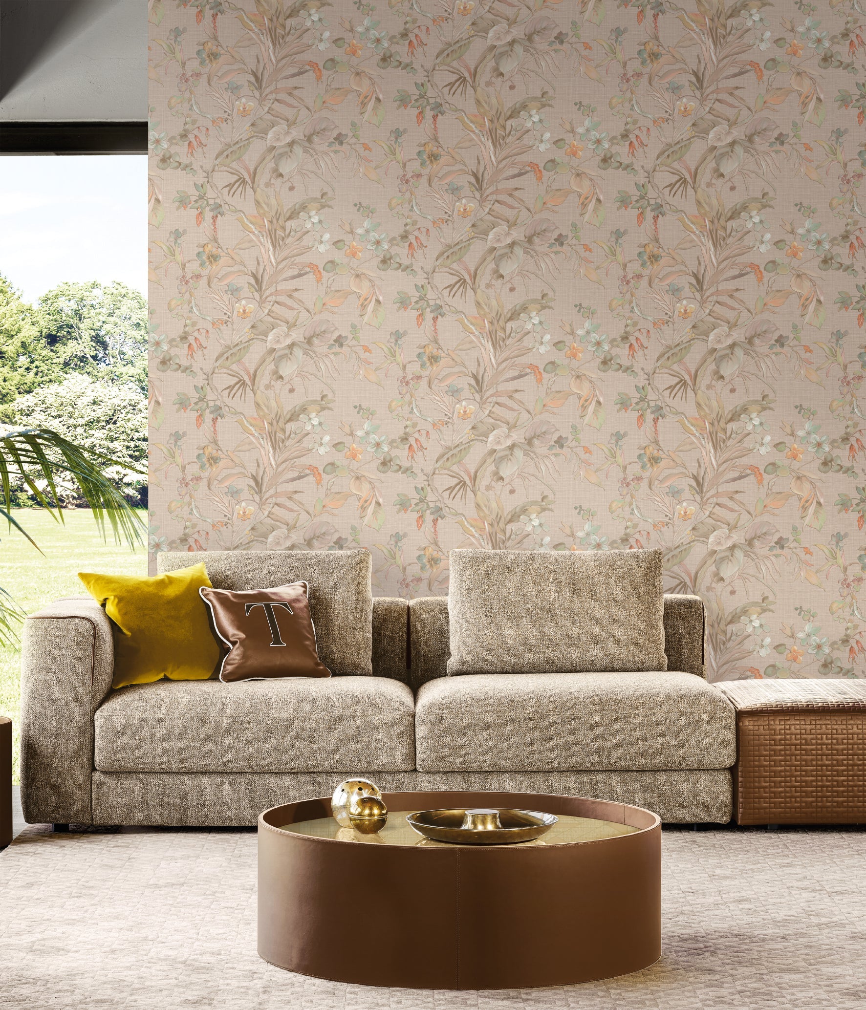 Beige Botanisch - ZM38-0330 - Image2 - Trussardi 8 - Z30338