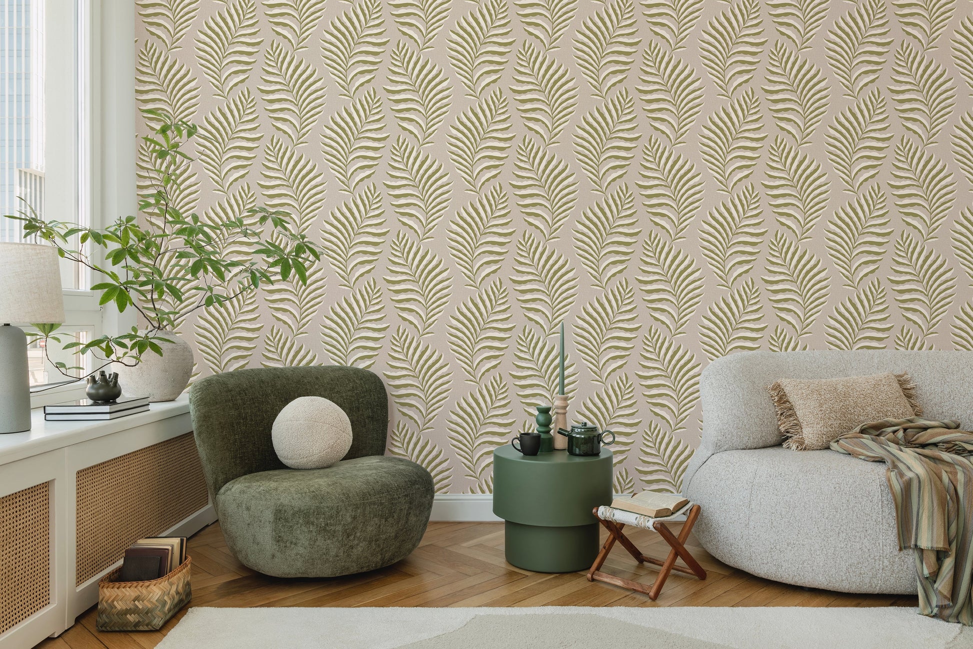 Beige Botanisch - ZM21-0770 - Image2 - Marrakesh - Z70721